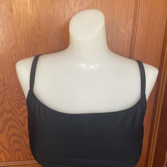 Eomenie Women's One Piece Swimsuit Tummy Control,1 Piece Swimsuit, SIZE L, Black - Picture 2 of 9